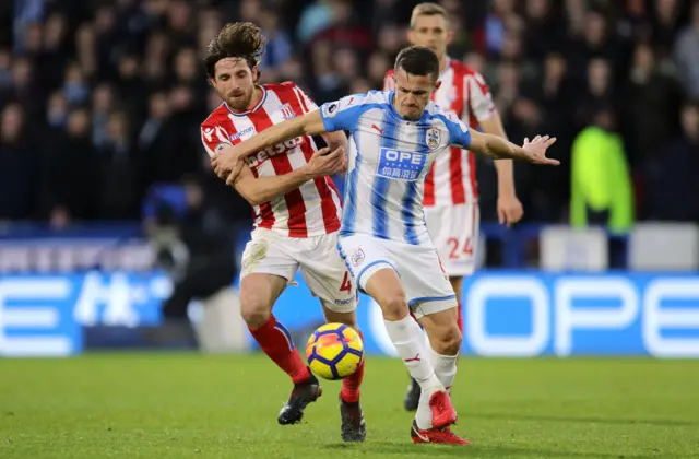 Huddersfield 1-0 Stoke