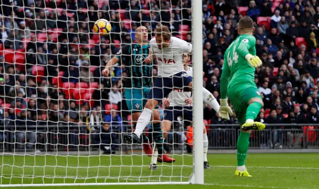 Harry Kane scores