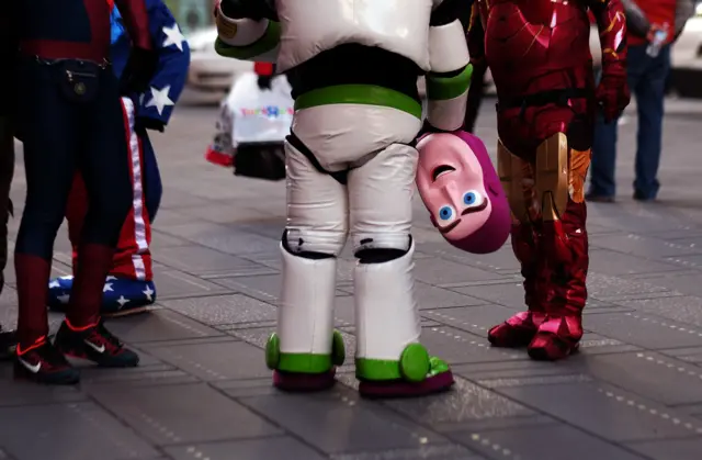 Buzz lightyear costume fancy dress minus the head