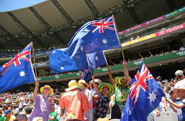 Aussie fans