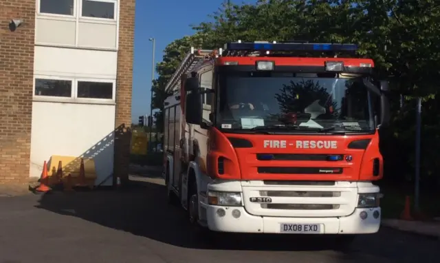 Shropshire fire engine