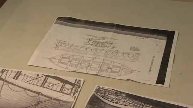 Titanic lifeboat plans