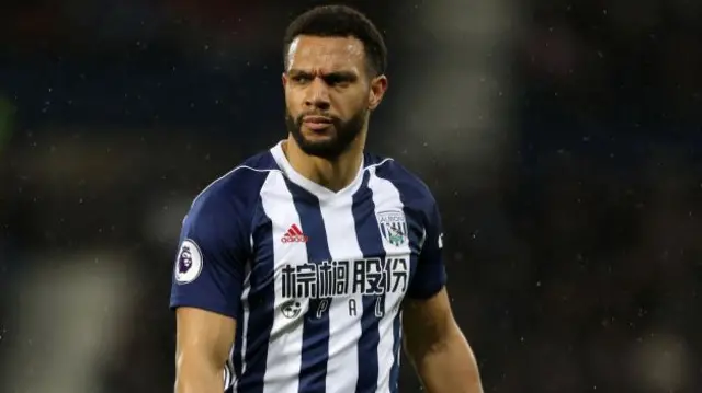 Matt Phillips of West Bromwich Albion