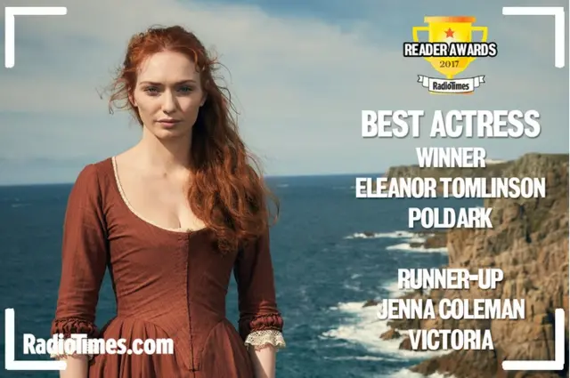 Eleanor Tomlinson. Pic: Radio Times