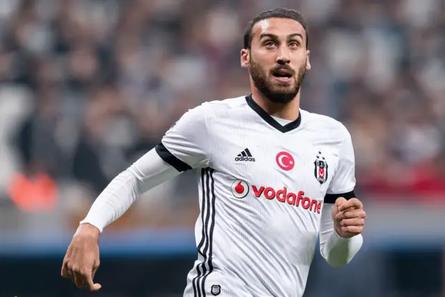 Everton have been linked with a move for Besiktas striker Cenk Tosun