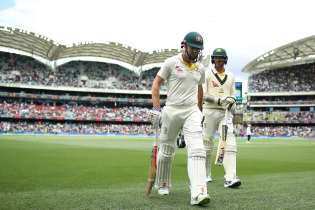 Shaun Marsh and Mitchell Starc