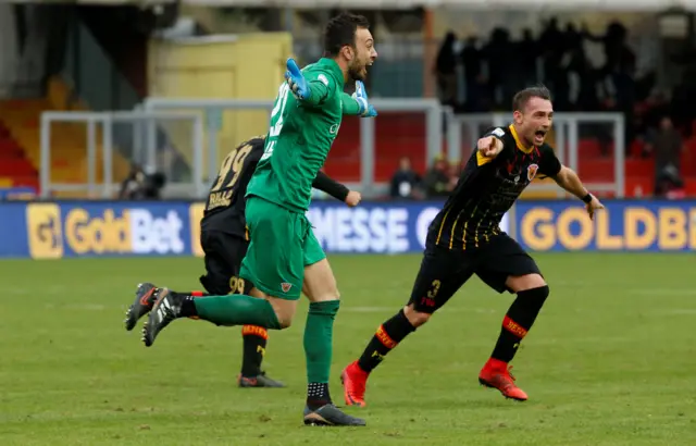 Benevento's Alberto Brignoli