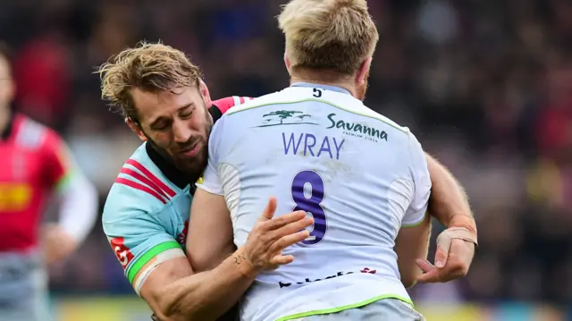 Chris Robshaw and Jackson Wray