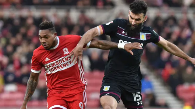 Middlesbrough v Aston Villa