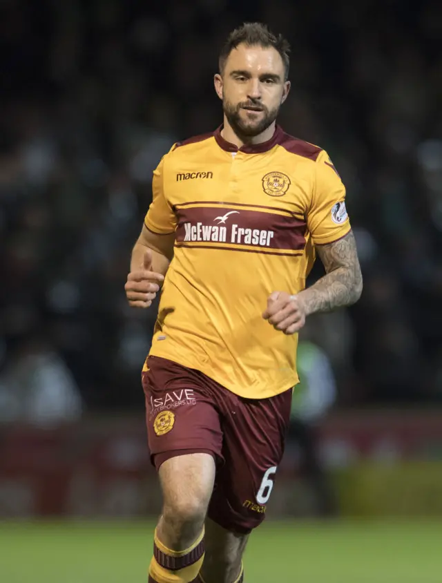 Motherwell's Peter Hartley