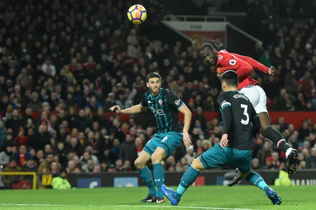 Lukaku header