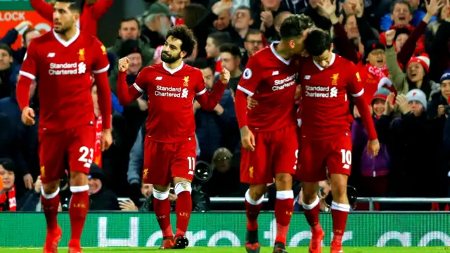 Liverpool celebrate