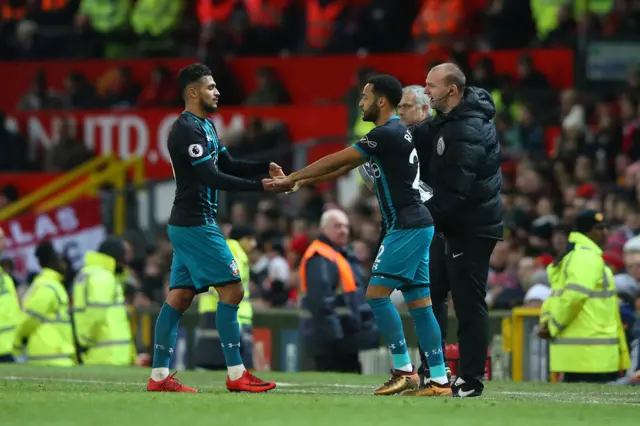 Nathan Redmond replaces Sofiane Boufal