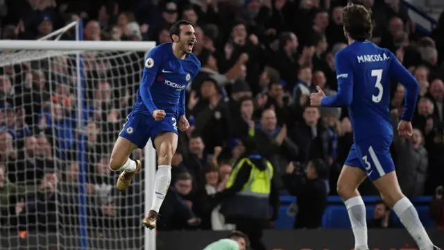 Davide Zappacosta celebrates