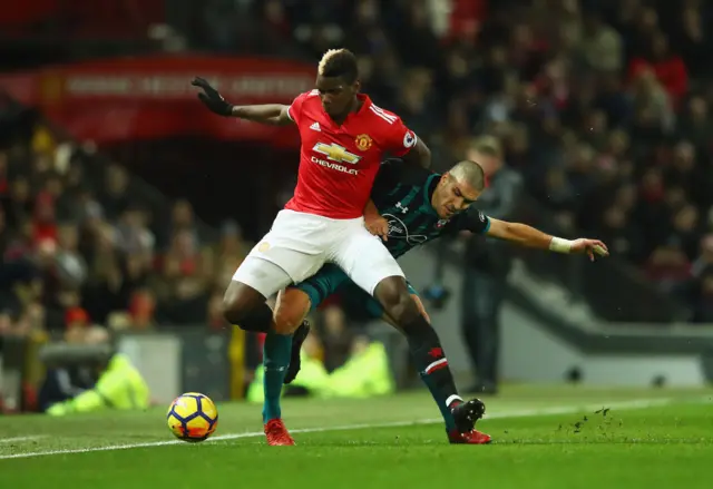 Paul Pogba of Manchester United