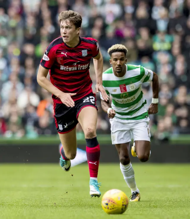 Dundee defender Jack Hendry