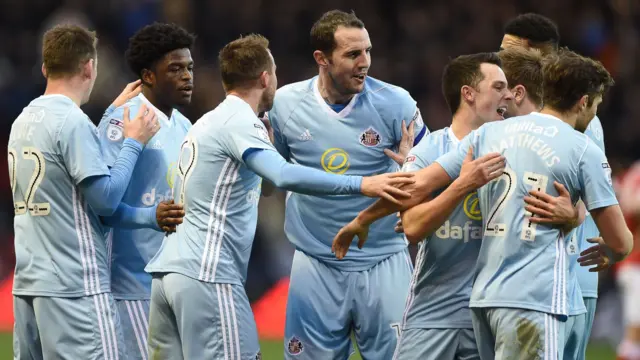 Sunderland celebrate