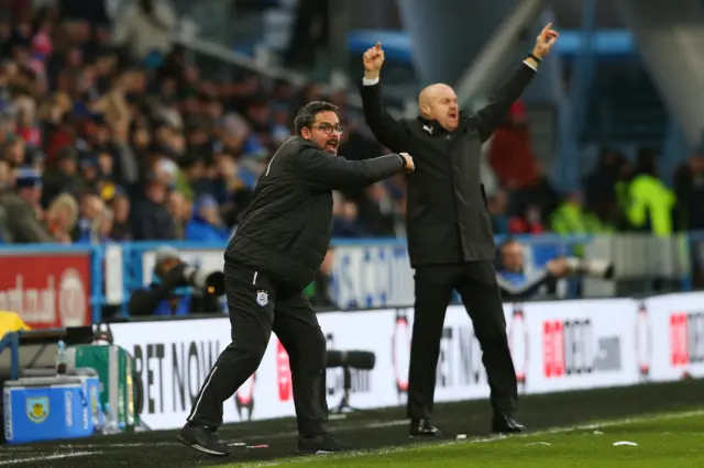 David Wagner and Sean Dyche