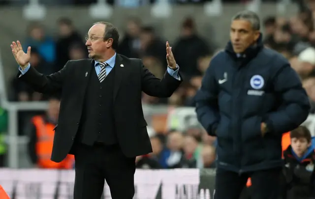 Benitez and Hughton