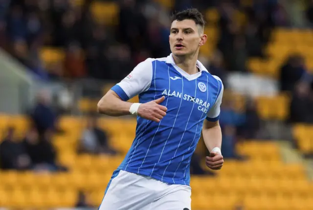 St Johnstone striker Graham Cummins