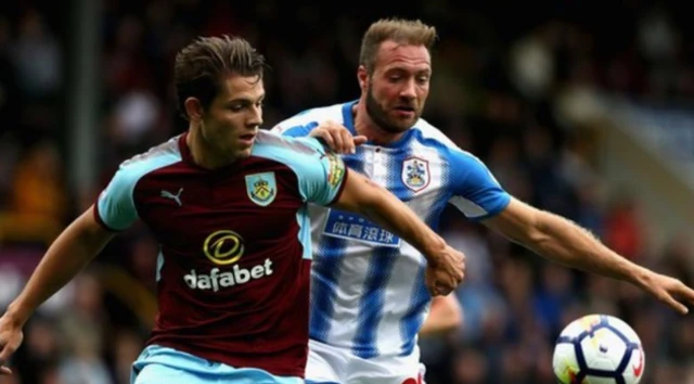 Tarkowski agaisnt Huddersfield