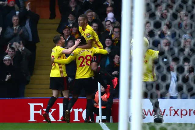 Watford celebrate