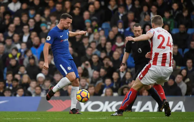 Danny Drinkwater scores