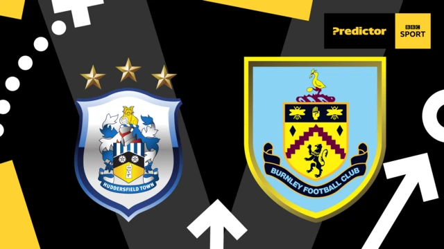 Huddersfield v Burnley prediction graphic