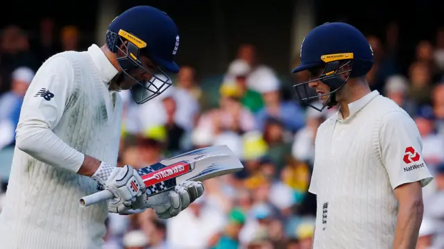 Craig Overton (left) and Chris Woakes