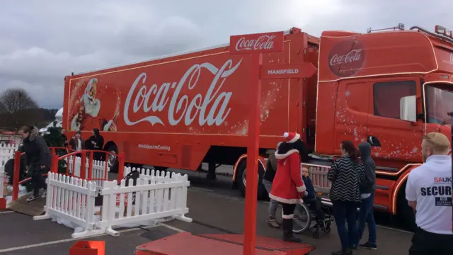 Coca Cola truck