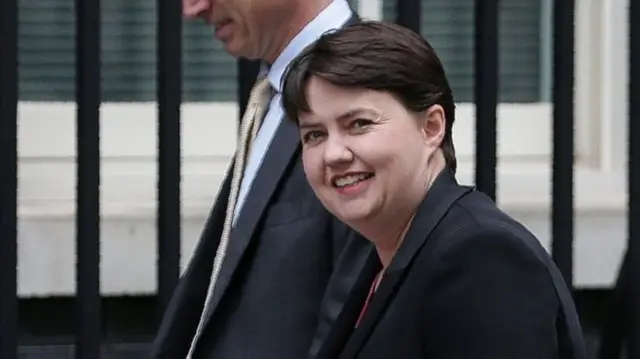 Ruth Davidson said there had been significant issues in Douglas Ross' Moray constituency