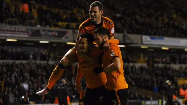 Wolves celebrate