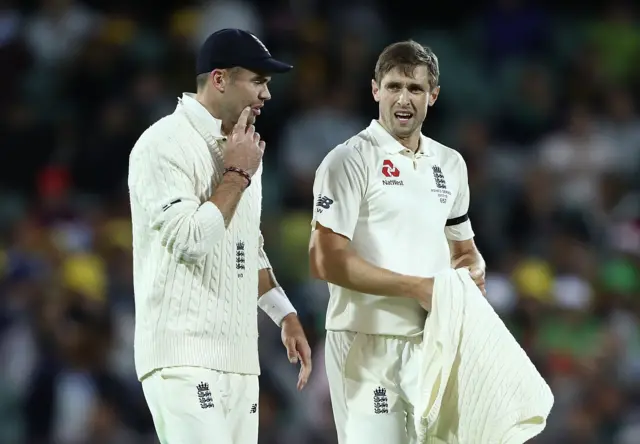 Chris Woakes and James Anderson