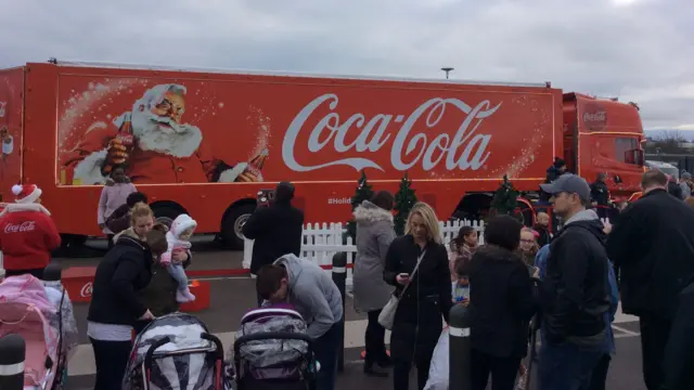 Coca Cola truck