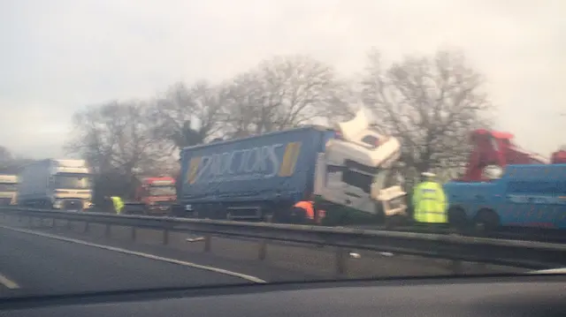 Crash on A46