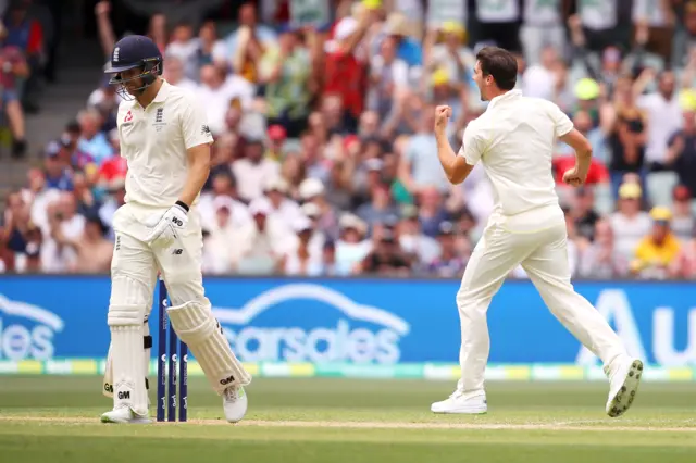 Dawid Malan out caught behind