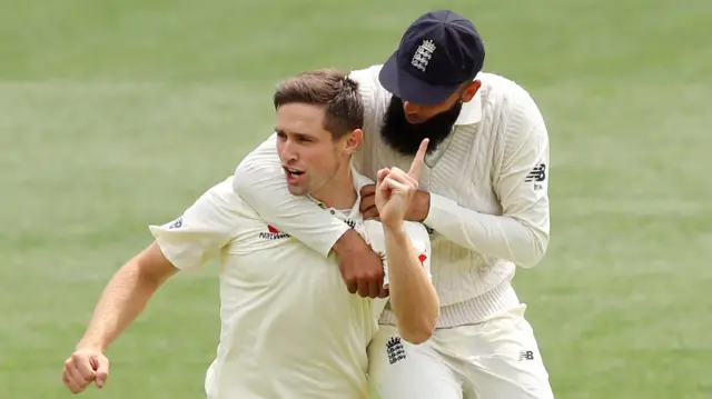 Chris Woakes and Moeen Ali