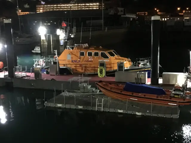 George Sullivan in port