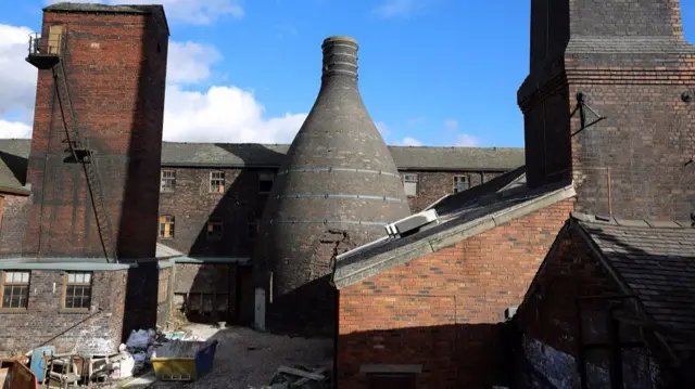 Bottle kiln at Middleport Pottery, Stoke-on-Trent