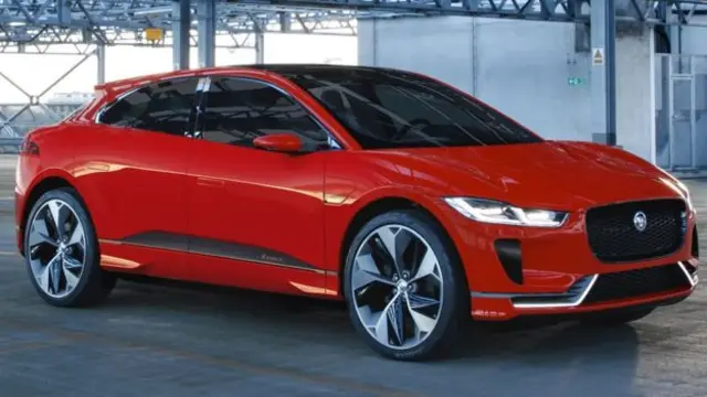 The new electric Jaguar I-Pace