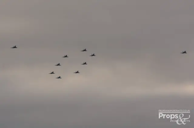 RAF flypast