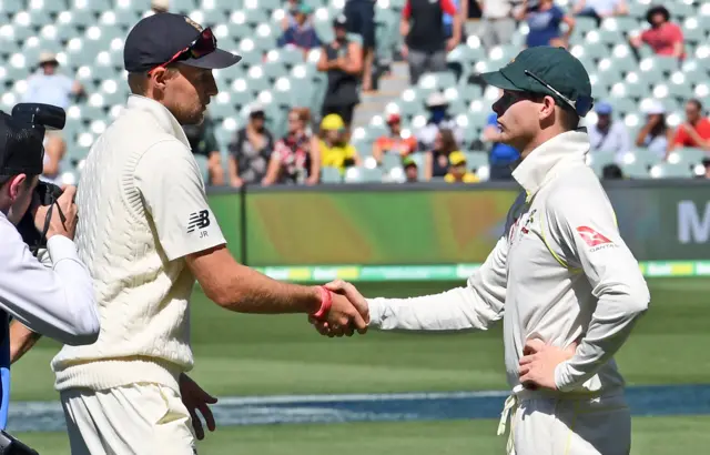 Joe Root and Steve Smith