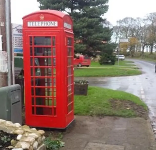 New phone box