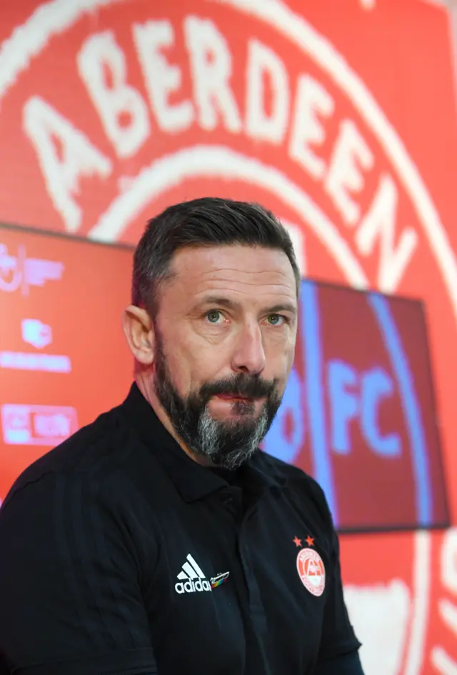 Aberdeen manager Derek McInnes