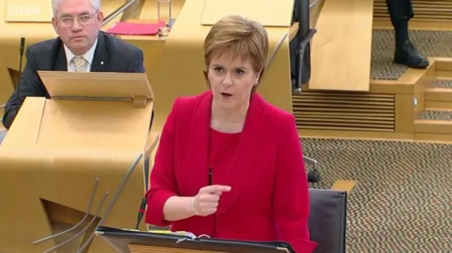 Nicola Sturgeon says attacks on the named person policy by the Conservatives were politically motivated