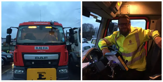 Staffordshire gritters