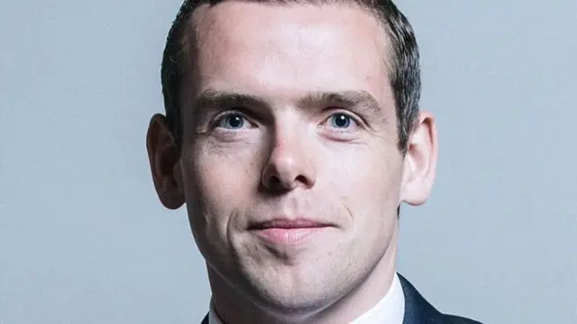 Davie Donaldson again critcisies Tory MP Douglas Ross, who said he would impose "tougher enforcement against Gypsy Travellers"