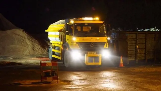 Gritter in Staffordshire