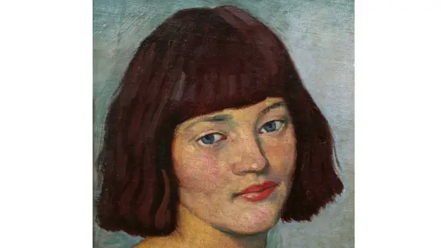 Portrait of Eileen Henry by John Currie