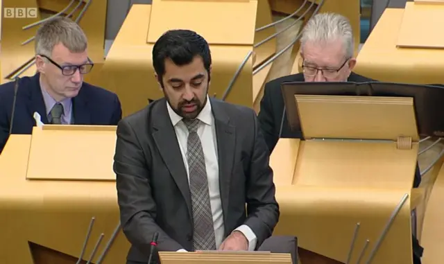 Transport Minister Humza Yousaf